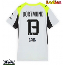 Borussia Dortmund Pascal Gross #13 Replica Away Shirt Ladies 2025-26 Short Sleeve